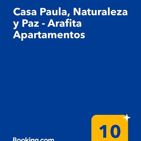 Casa Paula, Naturaleza Y Paz - Arafita Vakantiehuis